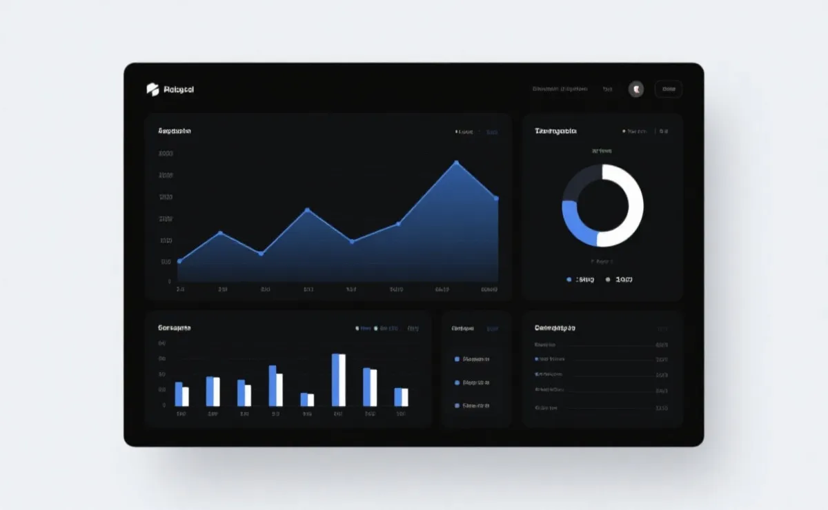 数据看板示意图