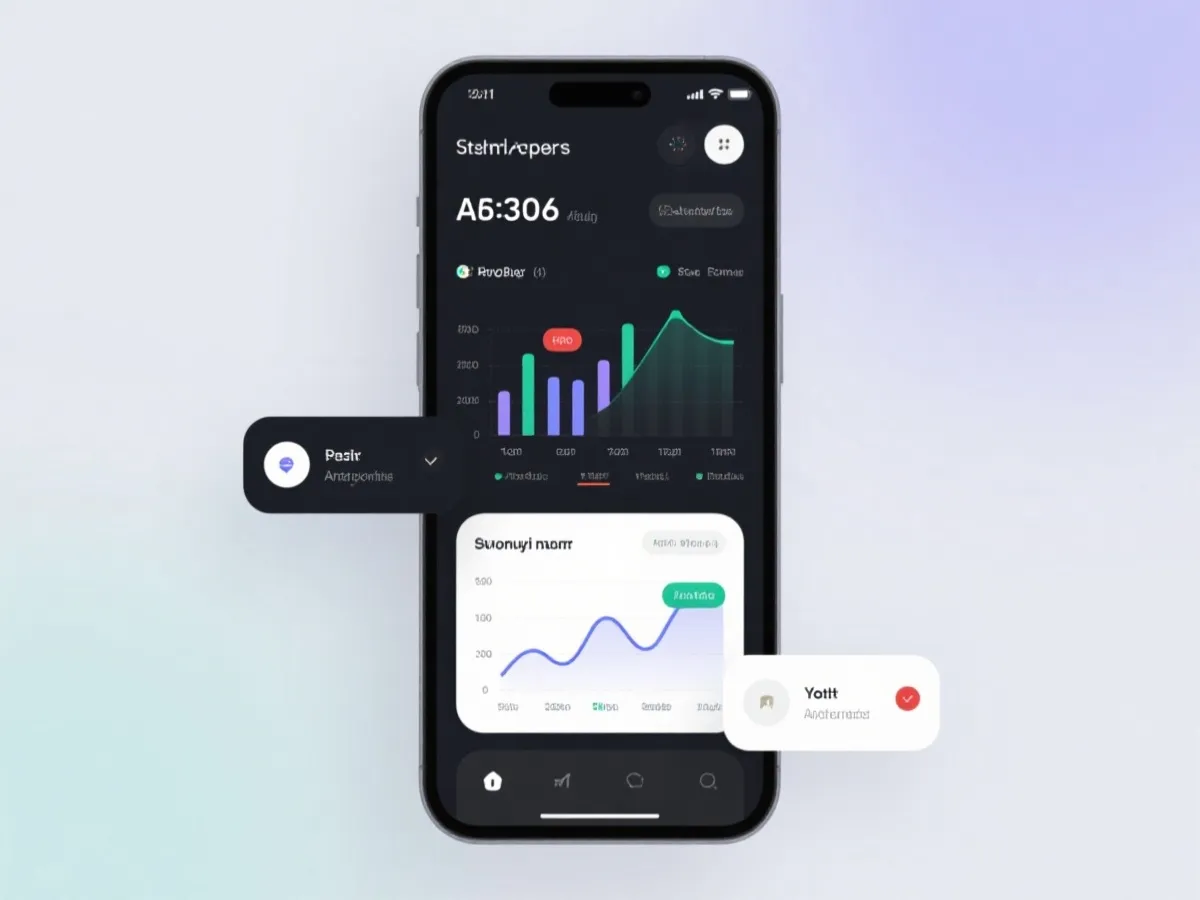 数据查询与走势分析界面示意